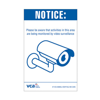 Notice VCA Camera